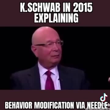 Schwab in 2015 Explained how the DEATH VAX will NOT make US HUMAN anymore