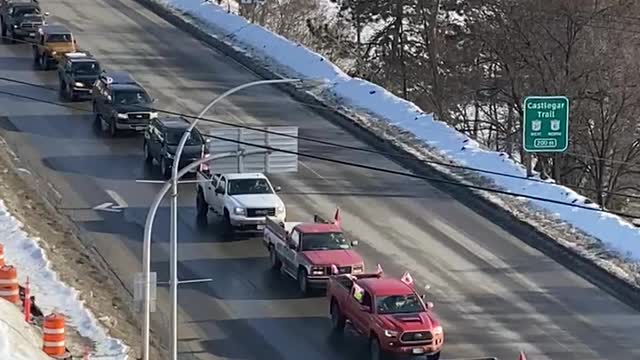 Freedom Convoy Kootenay-February 06, 2022