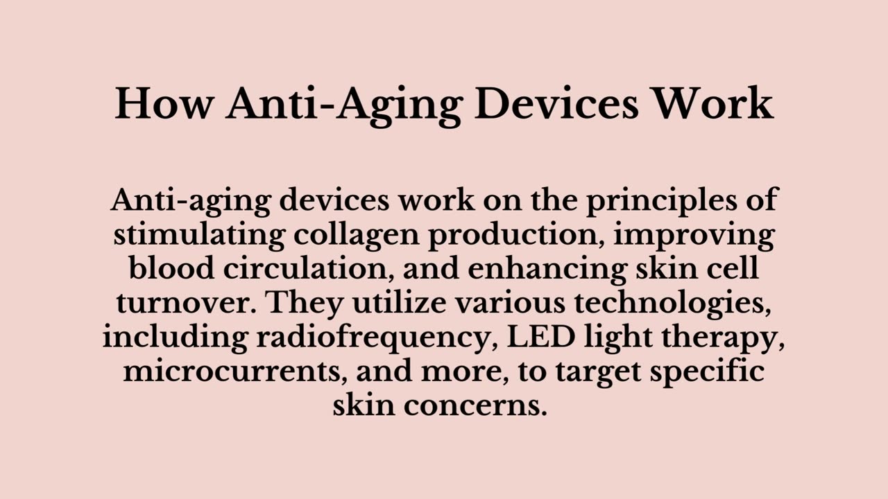 Anti-Aging Device by Mojia Australia