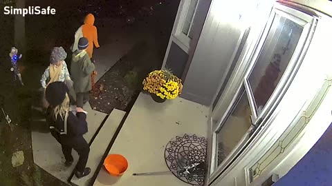 Trick-or-Treater Gives Back To The Community