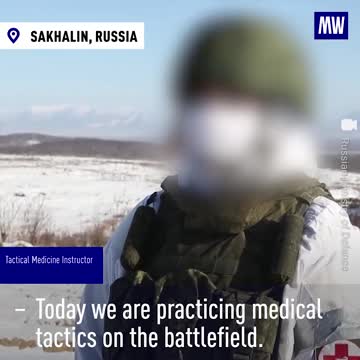 'Today we are practicing medical tactics on the battlefield PLEASE SUBSCRIBE
