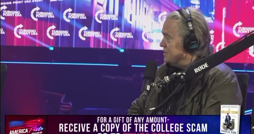 Charlie Kirk, James, and Bannon - Closing out 2022