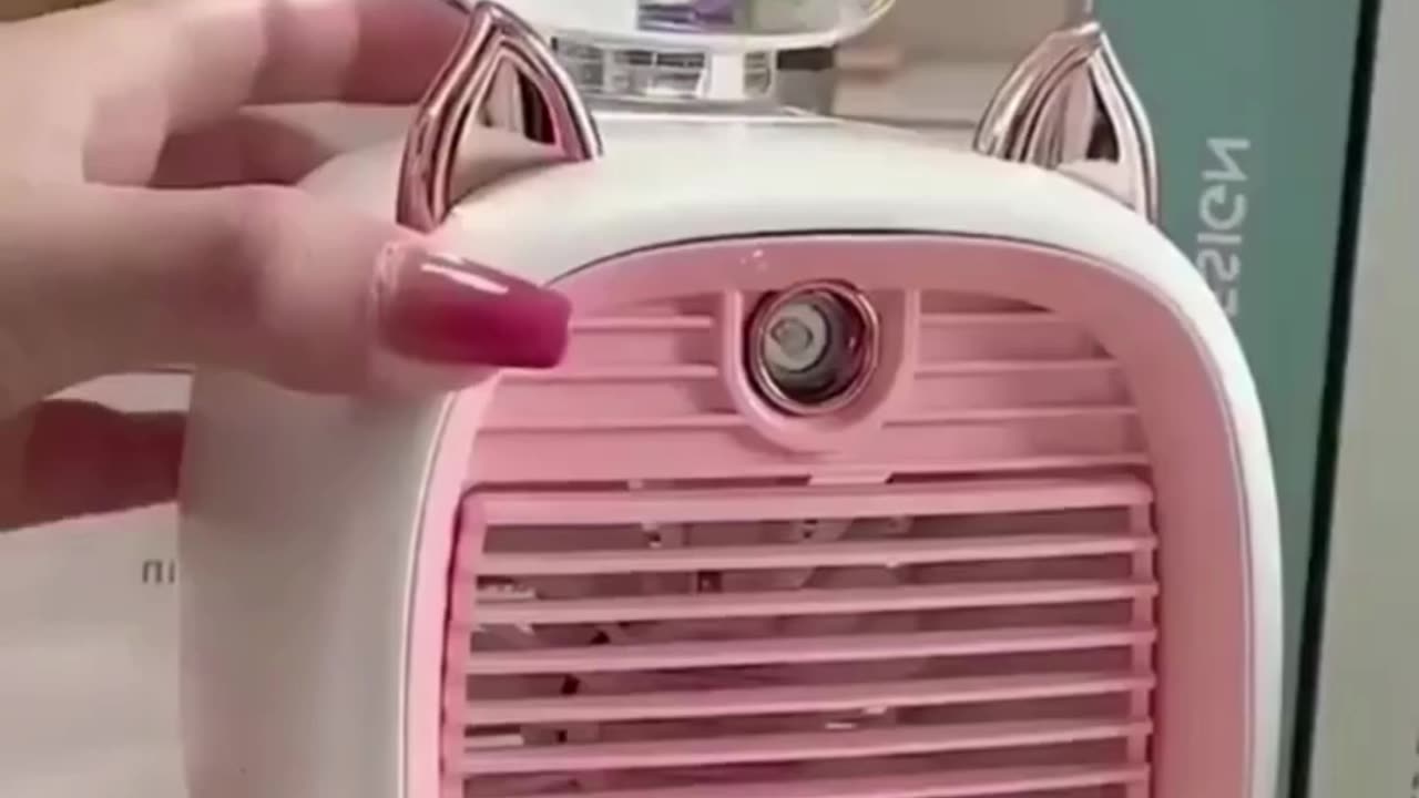 Mini Air Conditioner Portable Desktop Fan