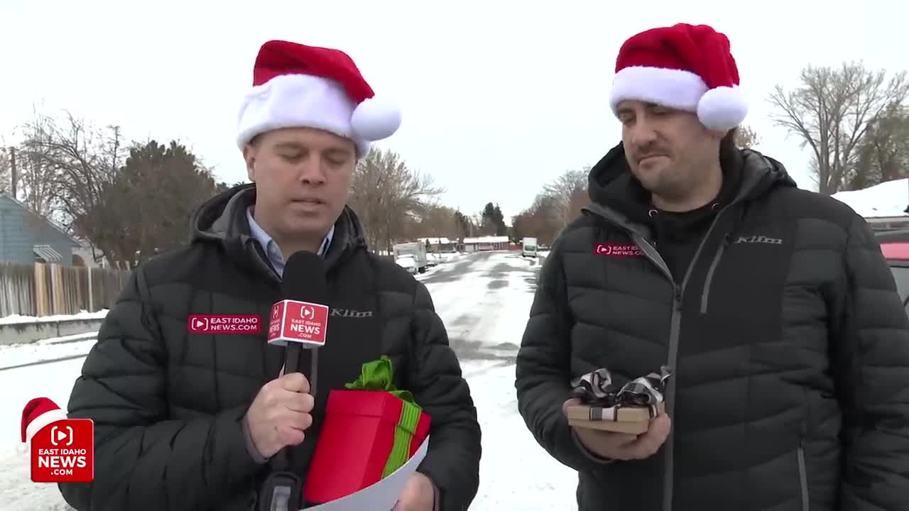 Lady who spends her days helping kids gets a big surprise from a Secret Santa
