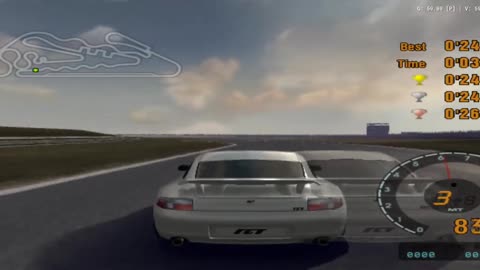 Gran Turismo 3 - License Test IB-7 Retry(AetherSX2 HD)