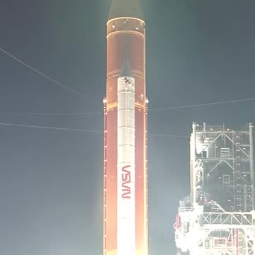 NASA's Artemis I Rocket Launch from Launch Pad 39B Perimeter