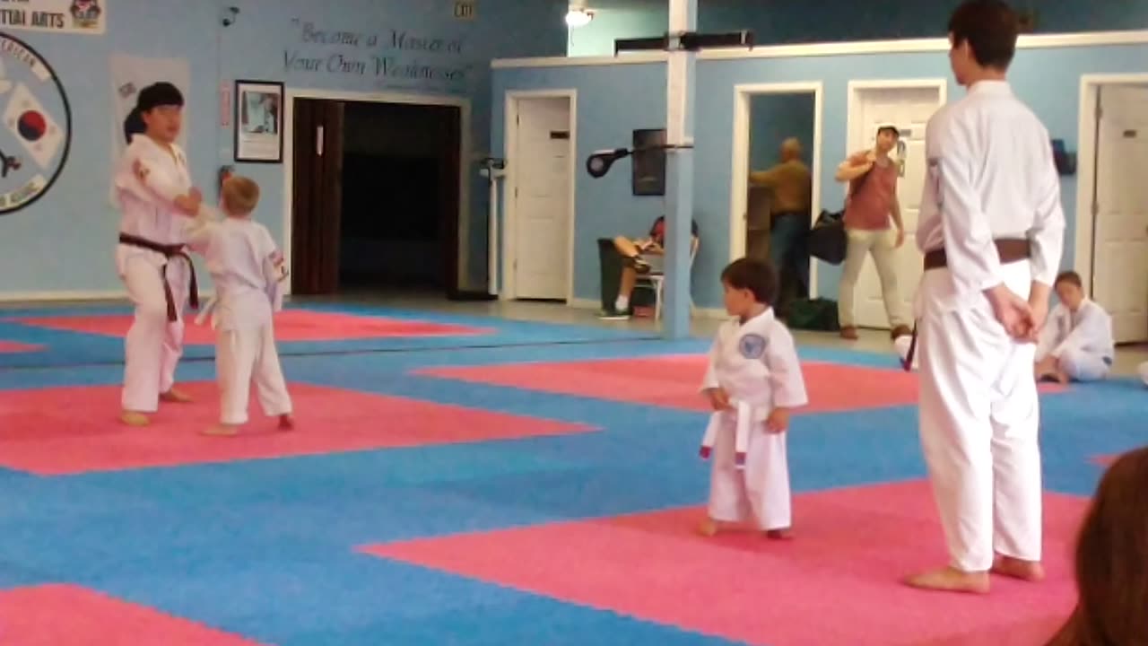 Walker Brigham Yellow Belt Testing One Steps