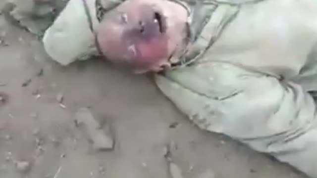 Remains and body parts from dead Soliders return to the earth