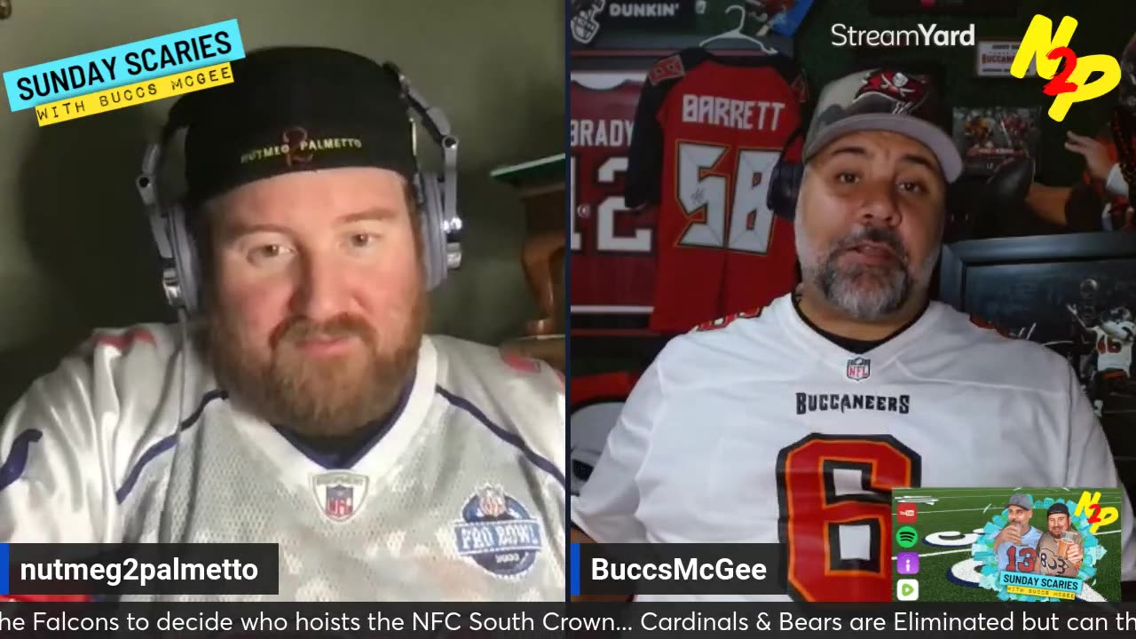 WHO IS IN? AND WHO IS OUT?! Week 18 on Sunday Scaries with Buccs McGee