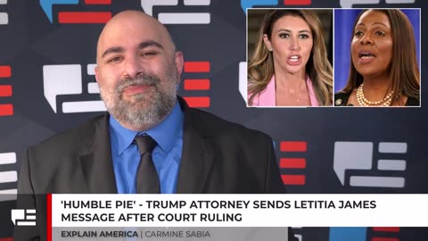 'Humble Pie' - Trump Attorney Sends Letitia James Message After Court Ruling