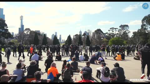 Melbourne - One Year Ago - Protest