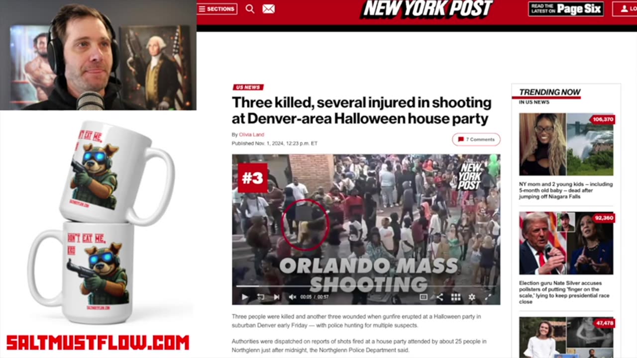 Media & Gun Grabbers Ignore Halloween Mass Shootings by Black Men