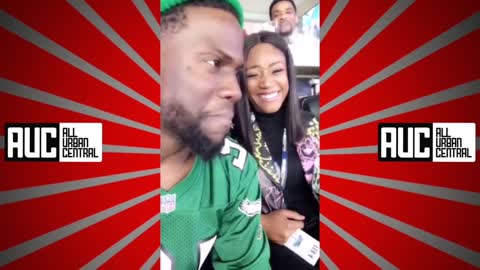 Kevin Hart Drunk AF At Super Bowl Starts Crying Turnt W Tiffany Haddish