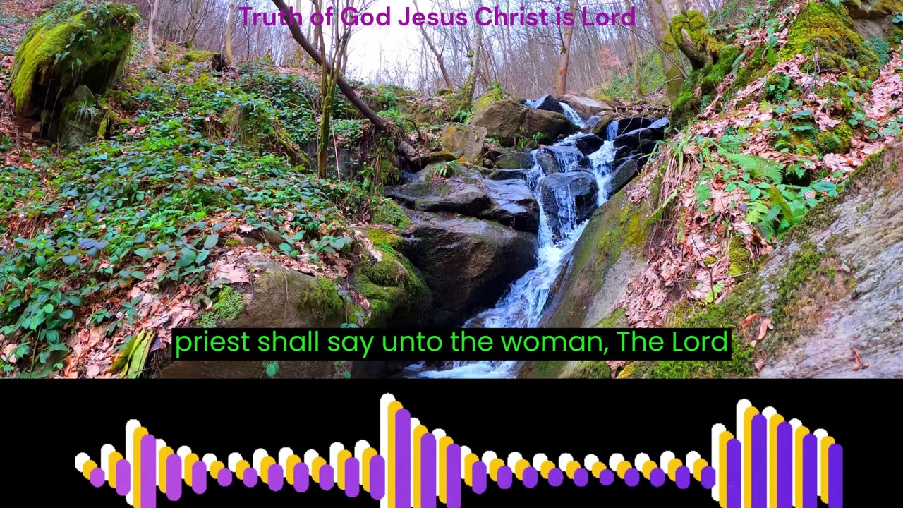 The book of Numbers Chapter 5 verse 1 to 31