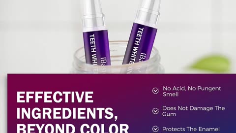 Purple Teeth Whitening Gel