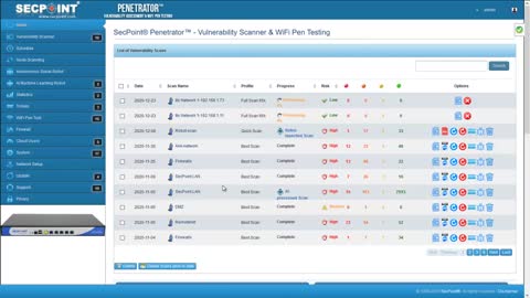 SecPoint Penetrator Vulnerability Scanner V49