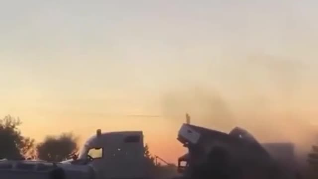 I never thought the car would fly.