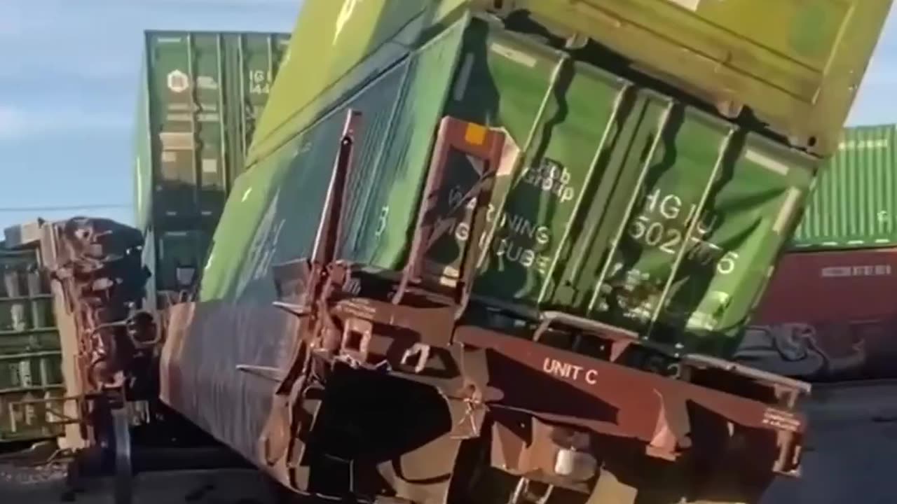 Freight Train Takes Out Semi in Texas