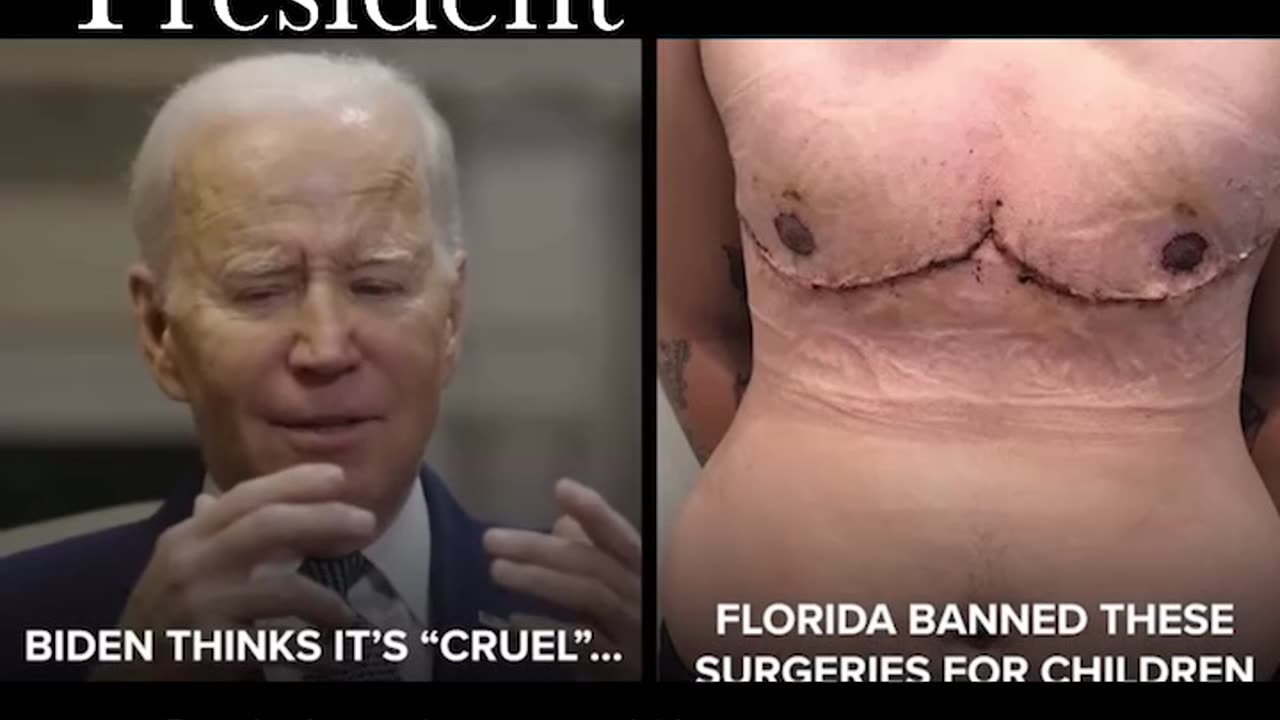 Biden's Transgender, Grooming, Paedophile Cult Mutilating Children