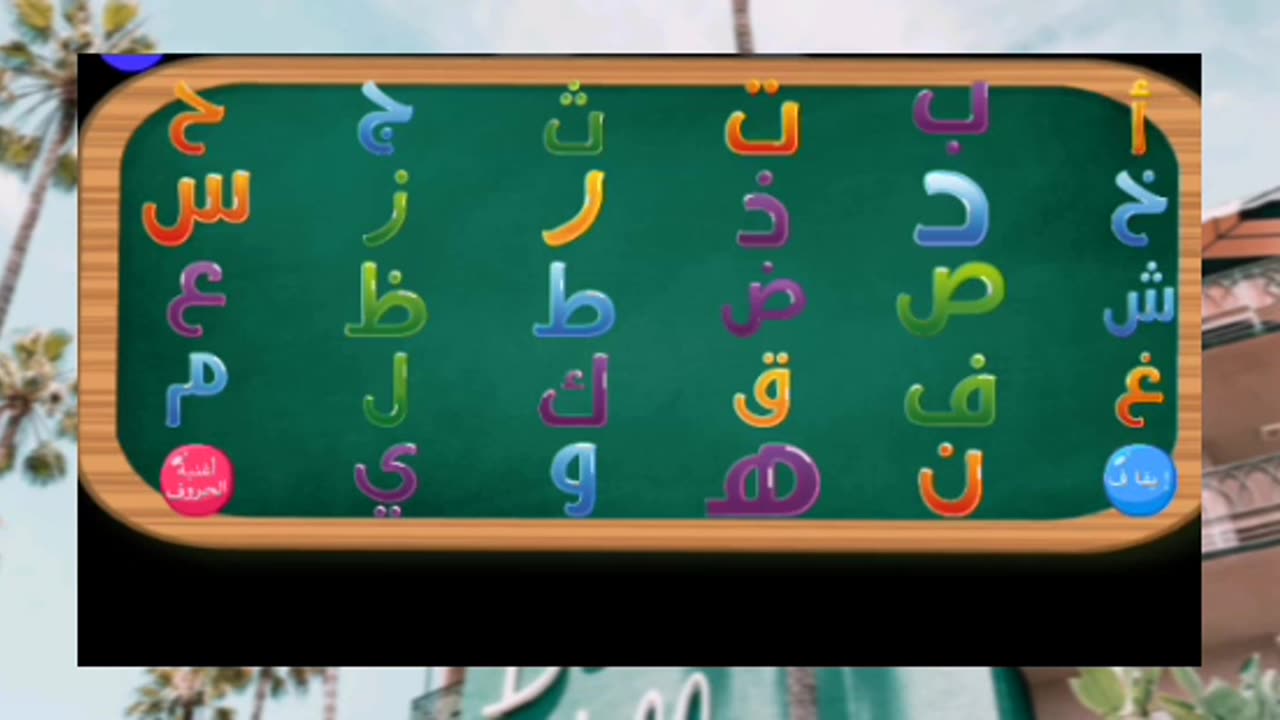 Reading the Arabic alphabet