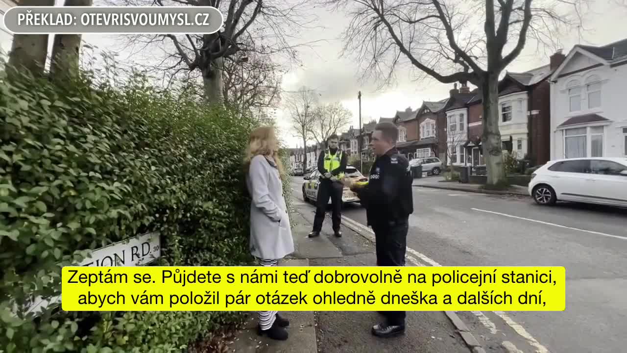 Paul J. Watson: Žena v Anglii byla zatčena za to, že se v tichosti modlila na ulici (CZ TITULKY)