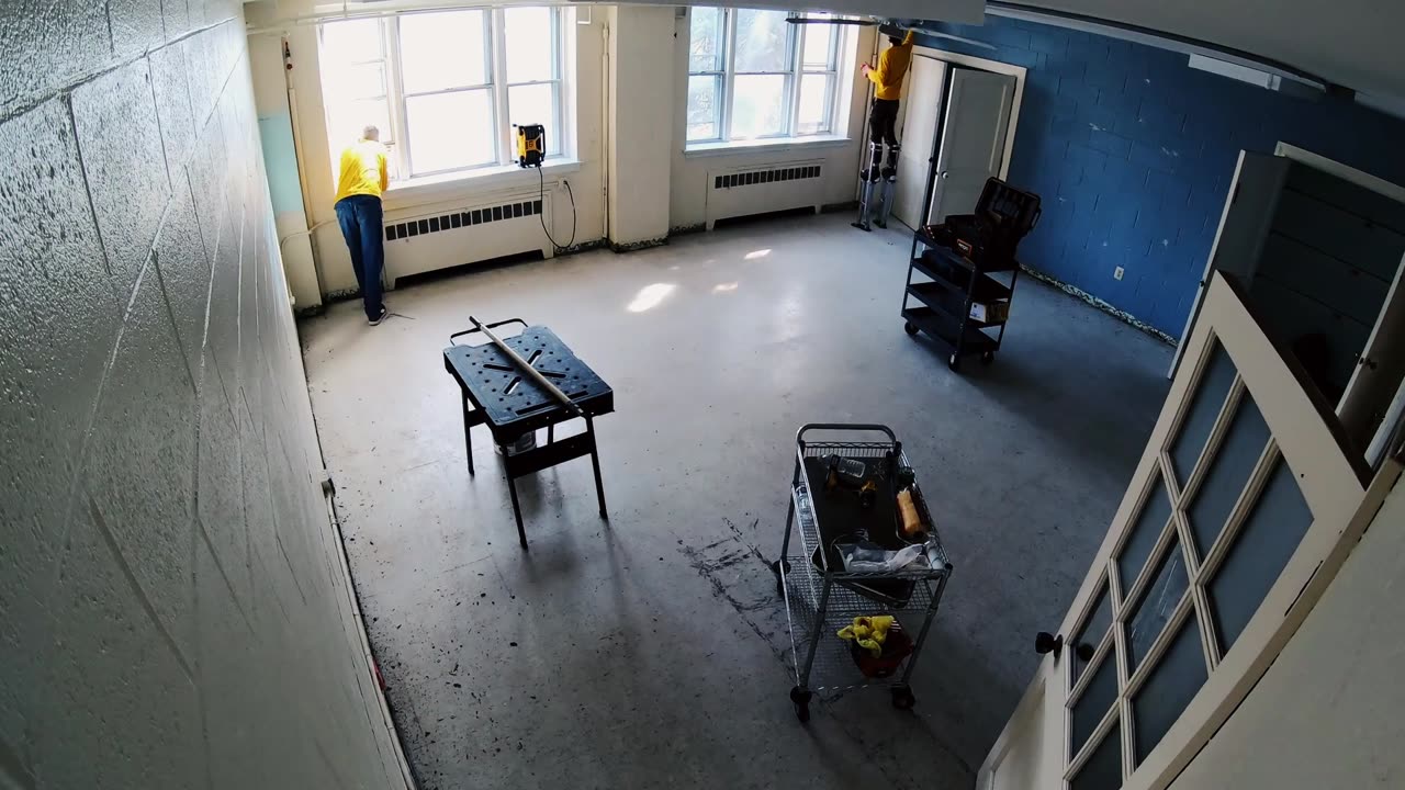 Renovating a Classroom | Timelapse