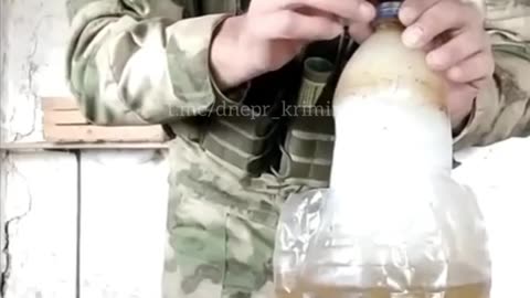 Russian Soldiers Getting High