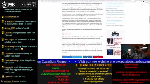 2022-03-25 17:00 EDT - Freedom Rings: with Pamphlet Anon