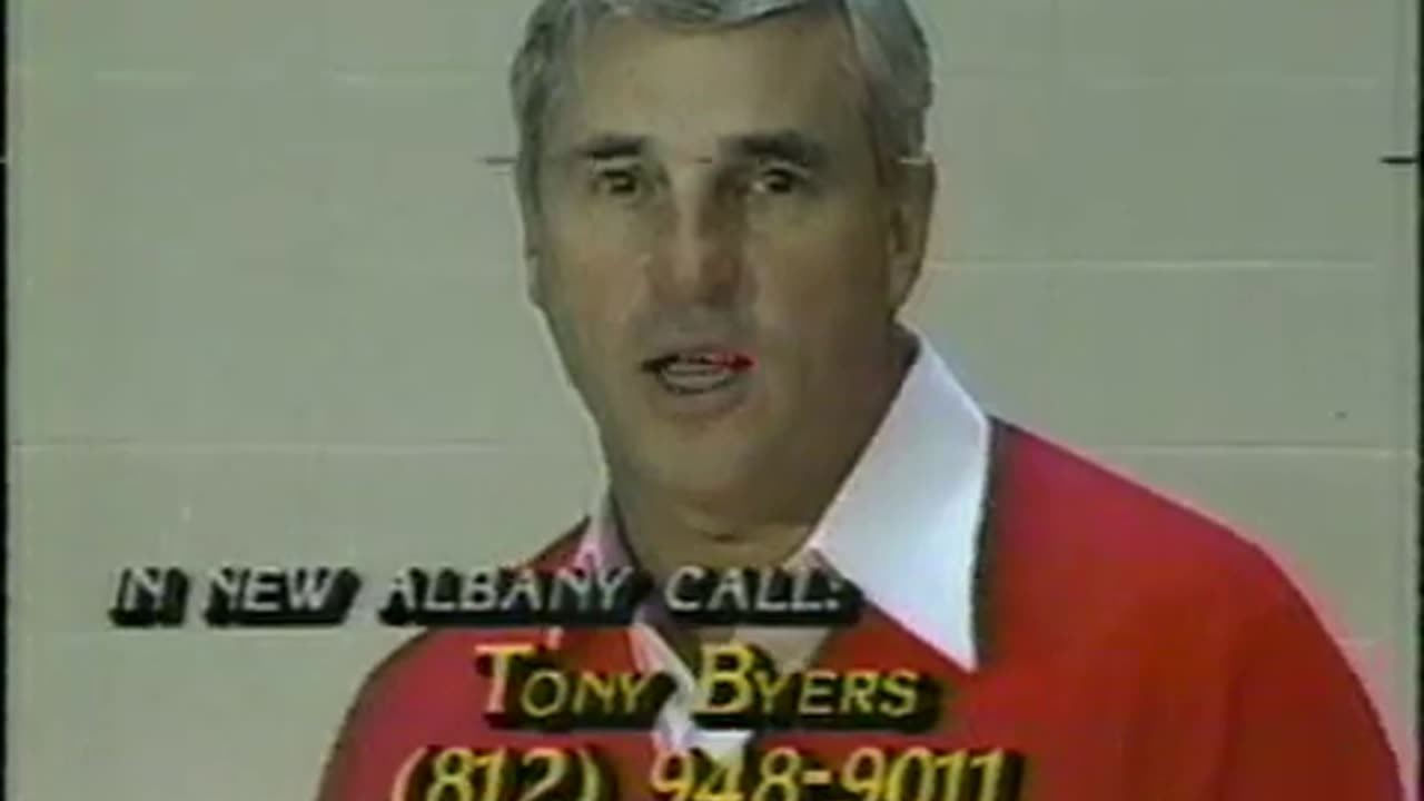 February 14, 1988 - IU Coach Bob Knight for Federated