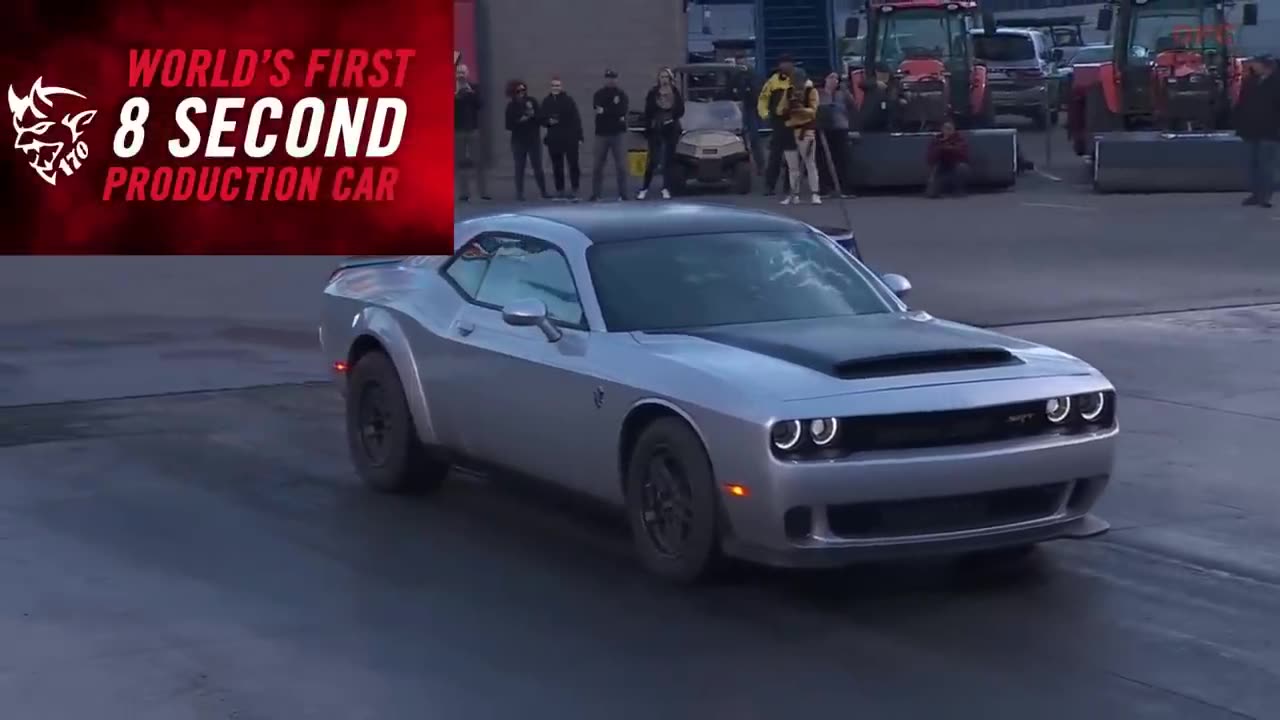 2023 Dodge Challenger SRT Demon 170 First Public Quarter Mile Run