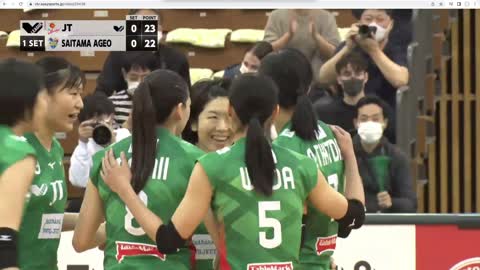 20221112 V-league AGEO vs JT