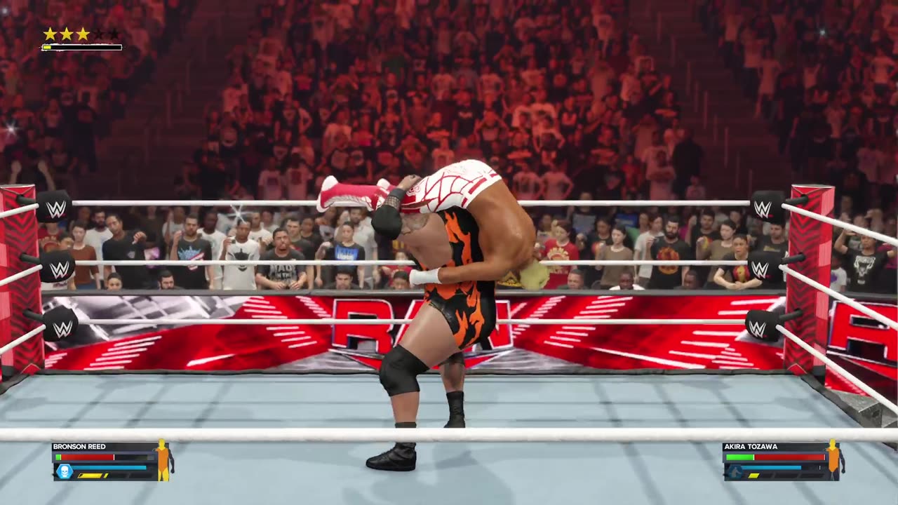 BlackMonkTheGamer - Raw 05/13/2024 Bronson Reed VS Tozawa