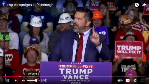 🔥 "Trump Rally Tonight in PA: Sean Parnell’s Inspiring Speech the Best of All Three Rallies