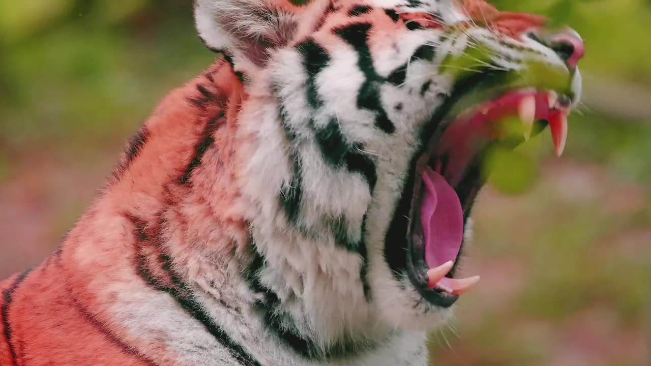 Hungry Tiger waiting for food 🐯