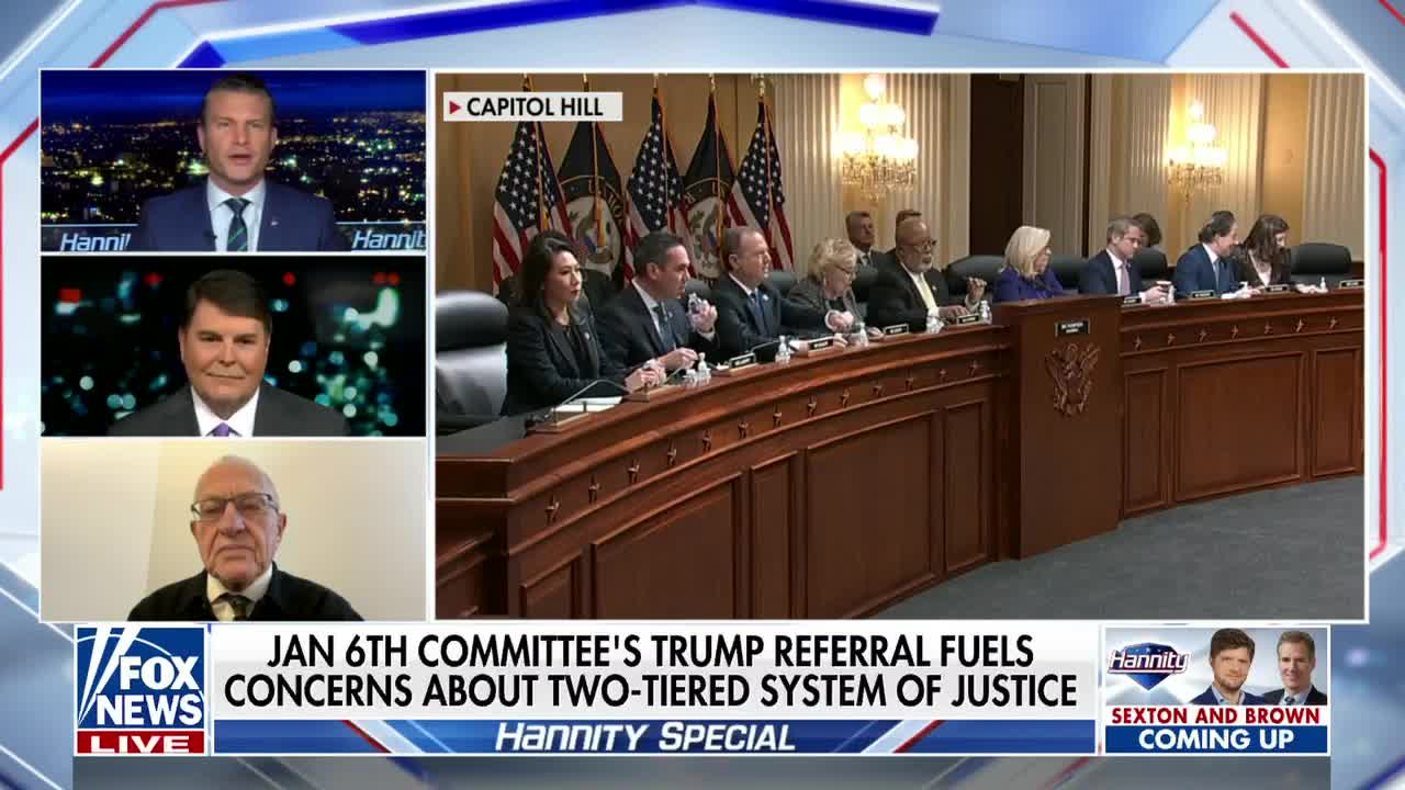 Alan Dershowitz on Jan. 6 Committee's Trump criminal referral: This is unconstitutional