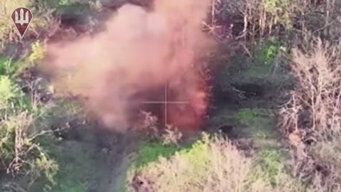 Paratroopers destroyed the gun with the invaders