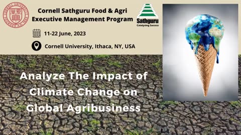 Cornell Sathguru Food and Agri Executive Management Program