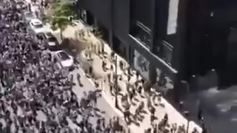 Pro Palestinian March in Chicago.