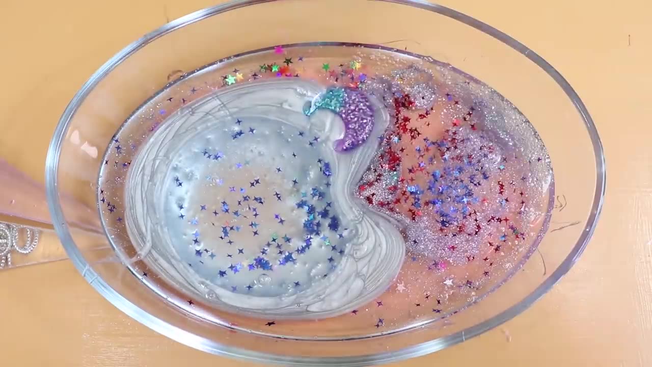 Slime galaxy satisfying relaxing video