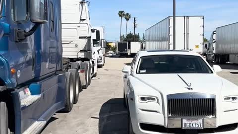 White Rolls Royce