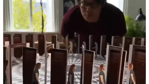 A zoetrope is one of several pre-film animation devices
