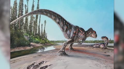 Record-breaking dinosaur footprint found on the U.K. coast