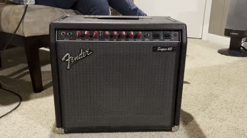 1989 Fender Super 60 Combo guitar amp