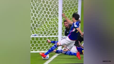 Japan v Spain out of bounds goal controversy | FIFA World Cup | Germany eliminated, Spain robbed?