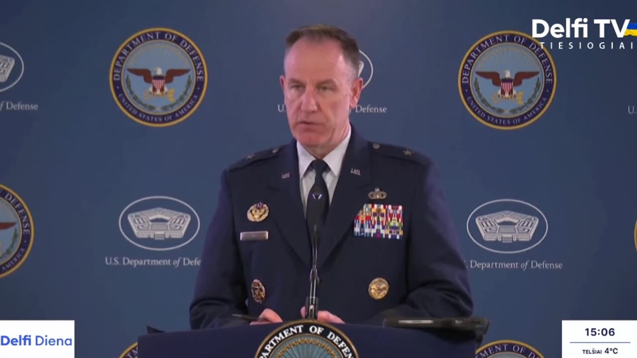 Ruskiai numušė USA droną 2023.03.17