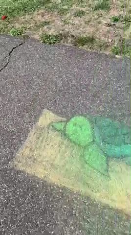 DISCOVERED THE NEXT PICASSO? COLORFUL ART WALK