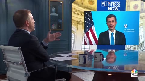 Chuck Todd Fact Checks Biden Transportation Sec. Pete Buttigieg Over False Deficit Reduction Claim