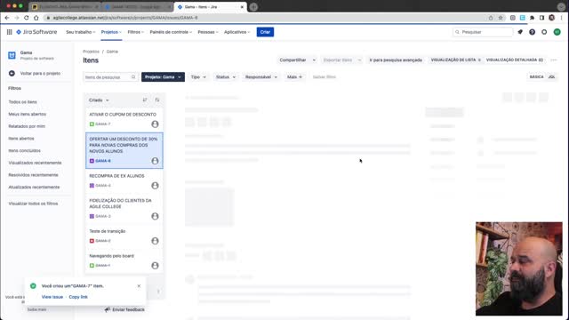 Dominando o Jira - Operando os quadros - Aula 06