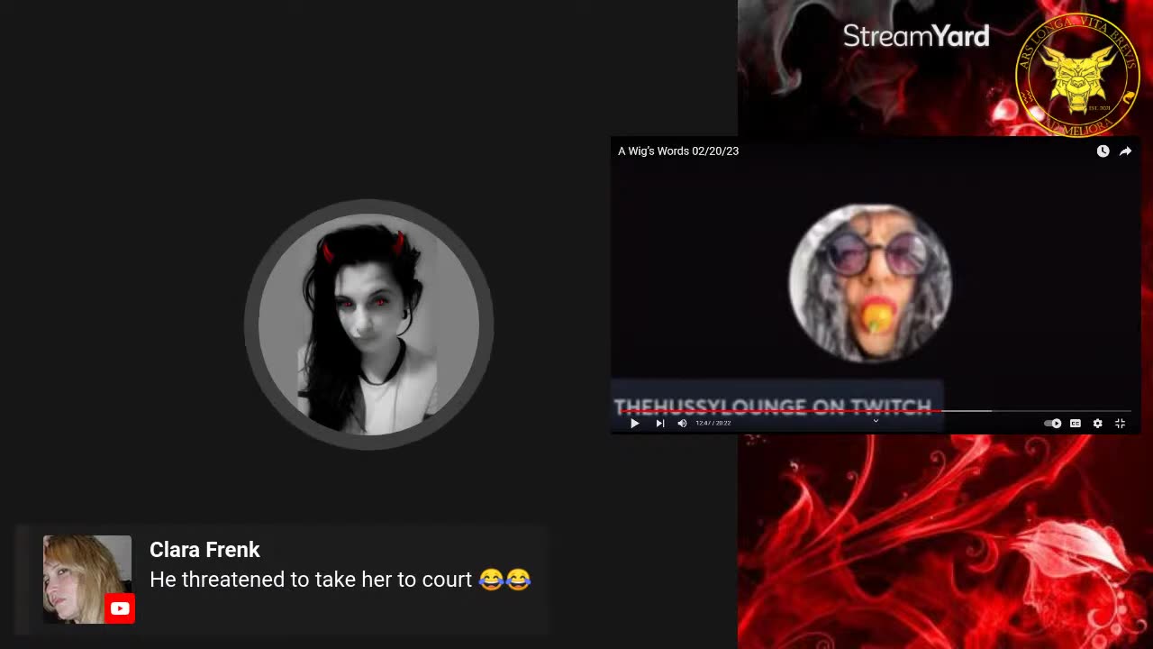 YTR: Miss Wig justifies talking about DCMG's bits.