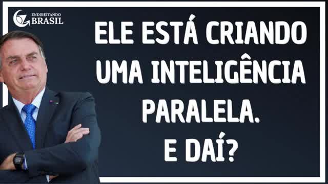 ELE ESTÁ CRIANDO UMA INTELIGÊNCIA PARALELA. TÁ E DAÍ ?- by Saldanha - Endireitando Brasil